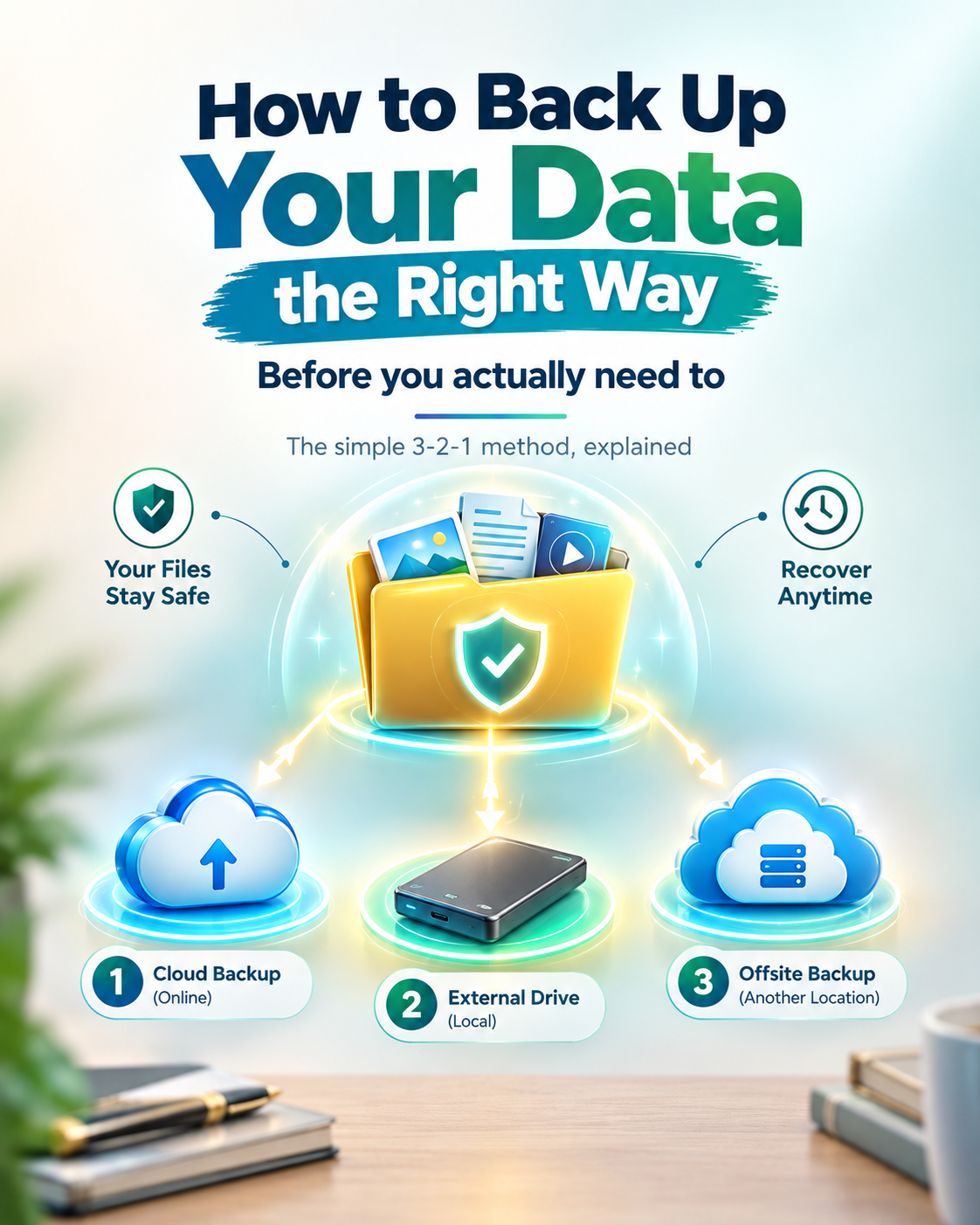 how to back up your data the right way