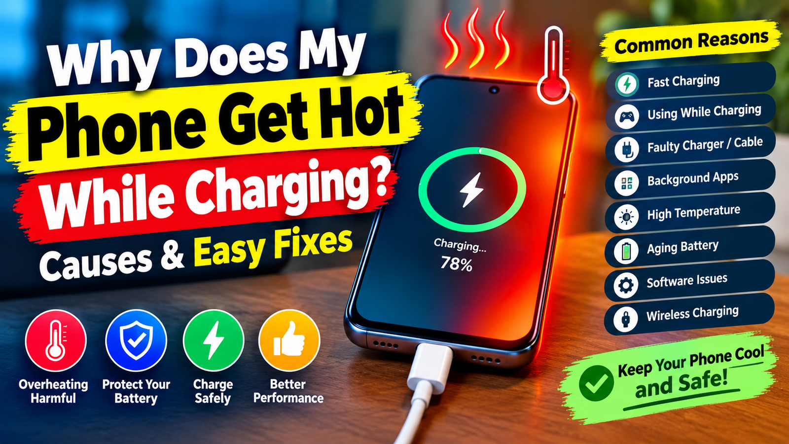 Why Does The Phone Hot While Charging Solutions phone overheating while charging (3)